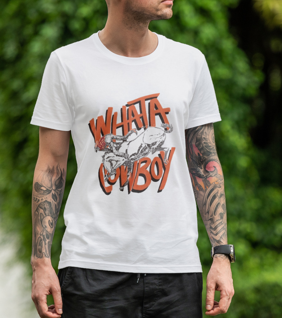 Wrangler X Whataburger What A Cowboy Vintage Rodeo T-Shirt