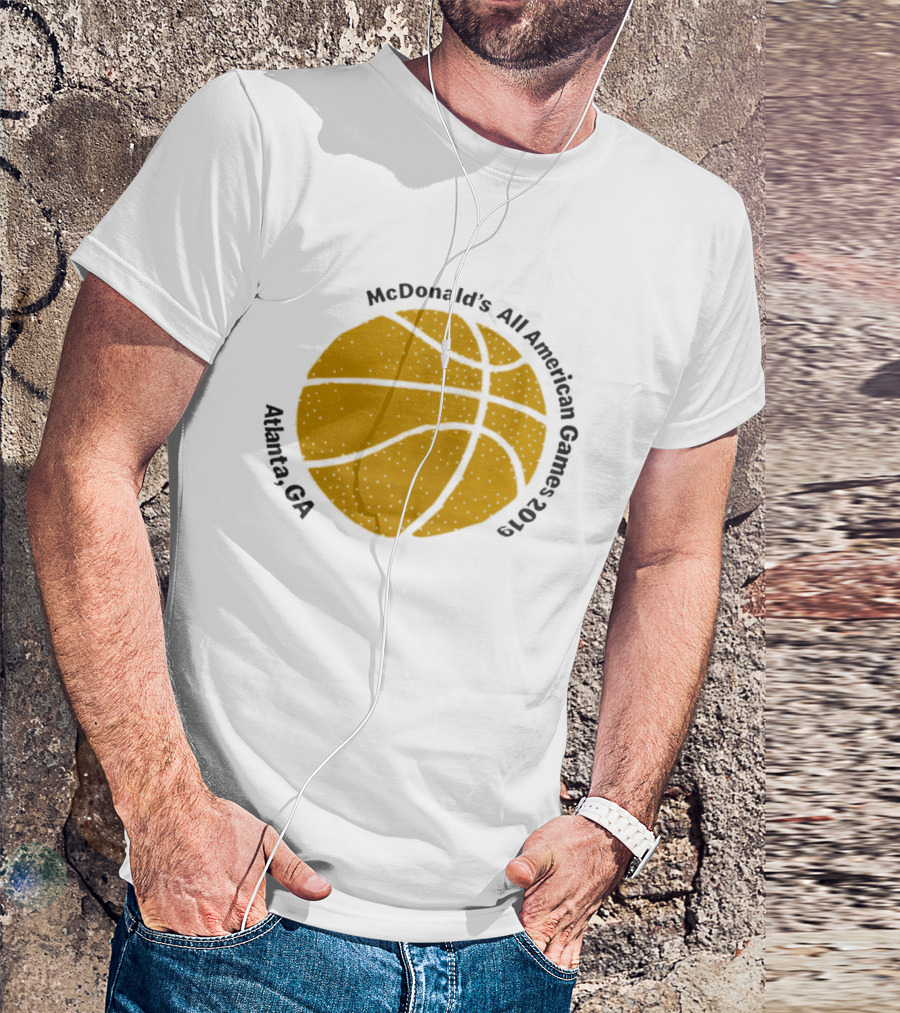 Atlanta GA McDonald's All American Game 2019 Basketball T-Shirt
