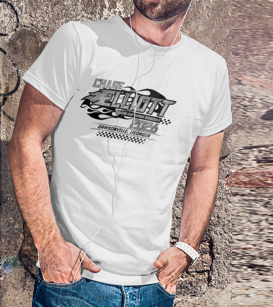Chase Elliott NASCAR Cup Series Schedule 2026 Hendrick Motorsports Racing Team T-Shirt