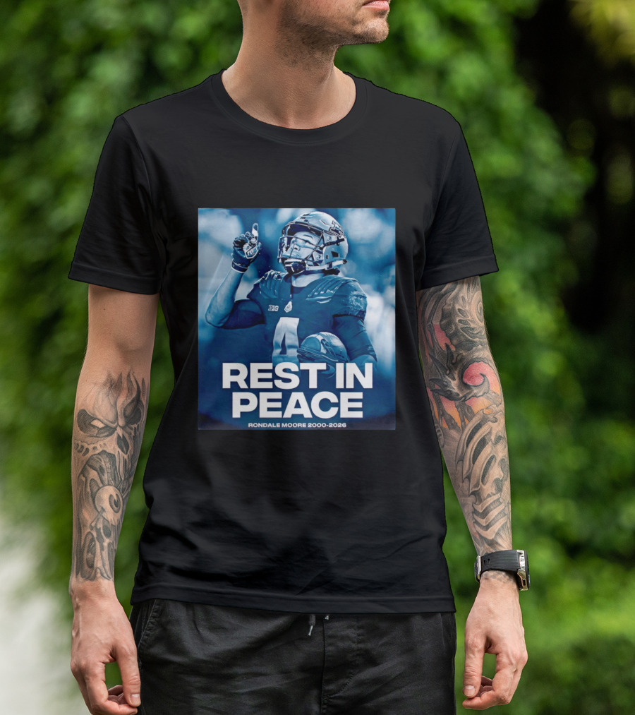 Rondale Moore Rest In Peace 2000 2026 Football T-Shirt