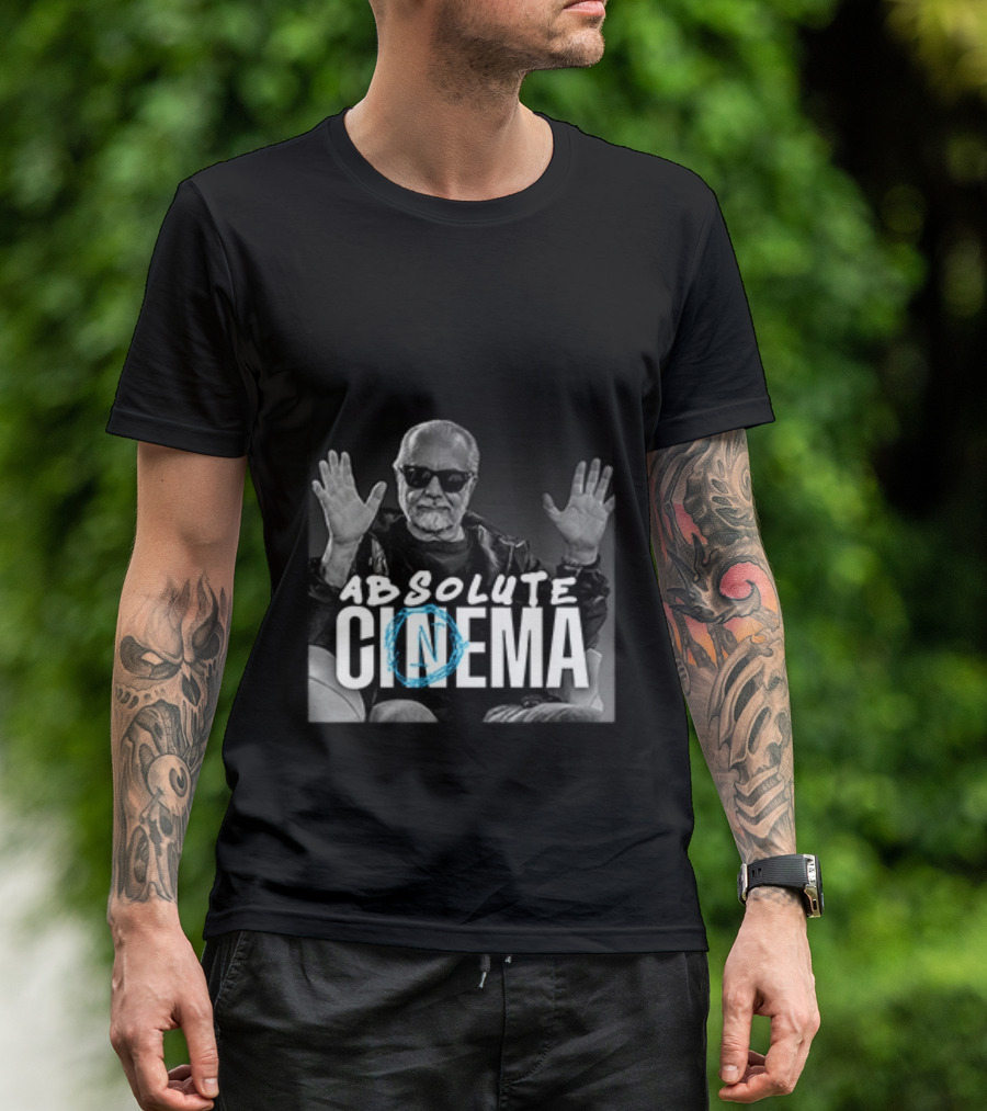 Aurelio De Laurentiis Absolute Cinema Hands Up T-Shirt
