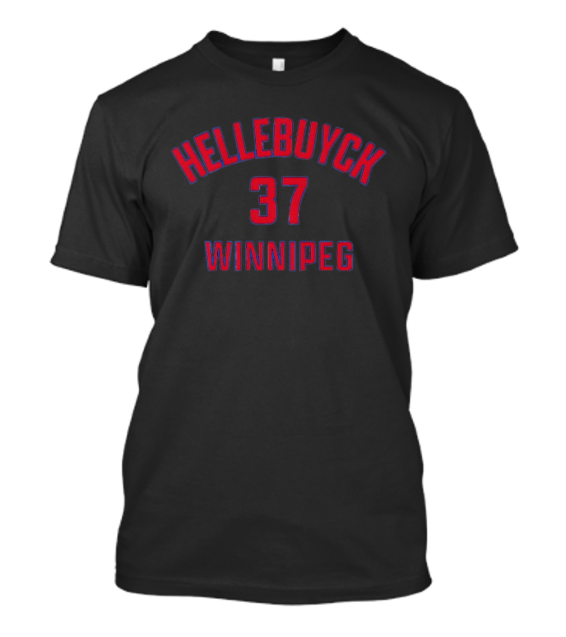 Hellebuyck 37 Winnipeg Jets Hockey T-Shirt