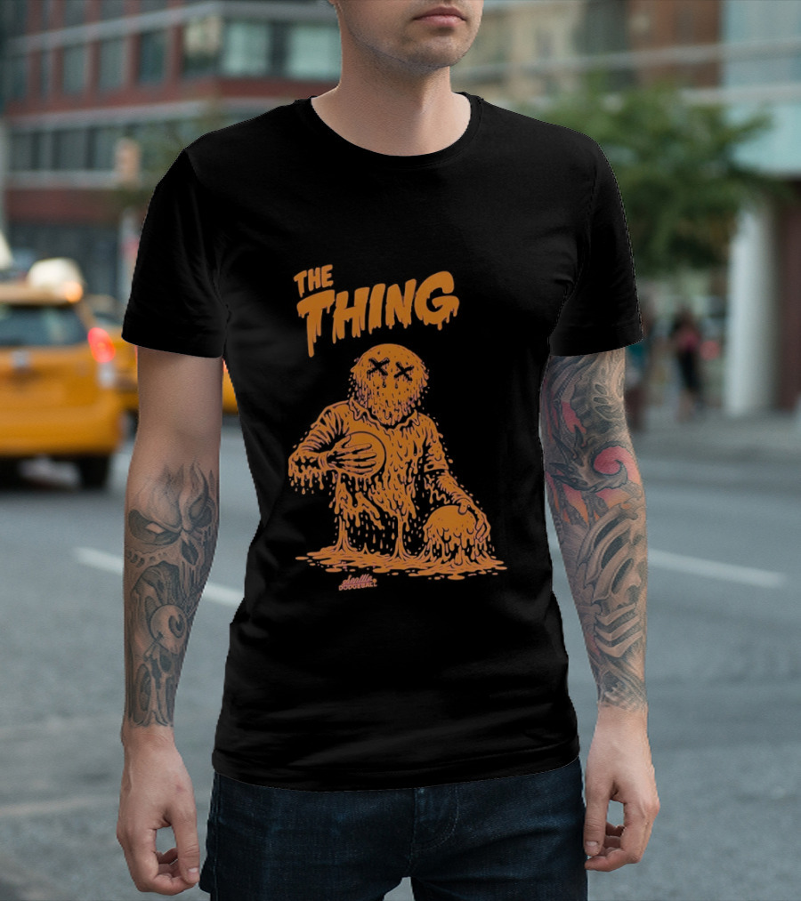 The Thing Creepy Dodgeball Creature Horror T-Shirt