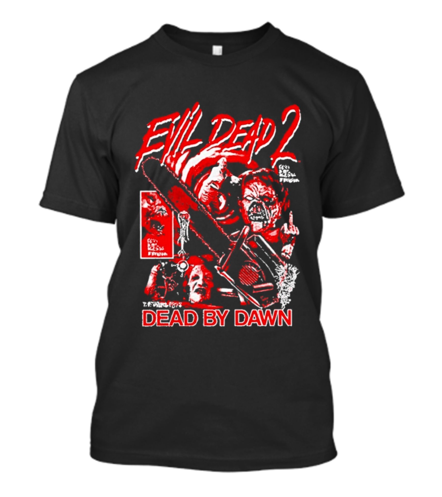 Evil Dead 2 Dead By Dawn Grueling Terror Horror Movie Scene T-Shirt