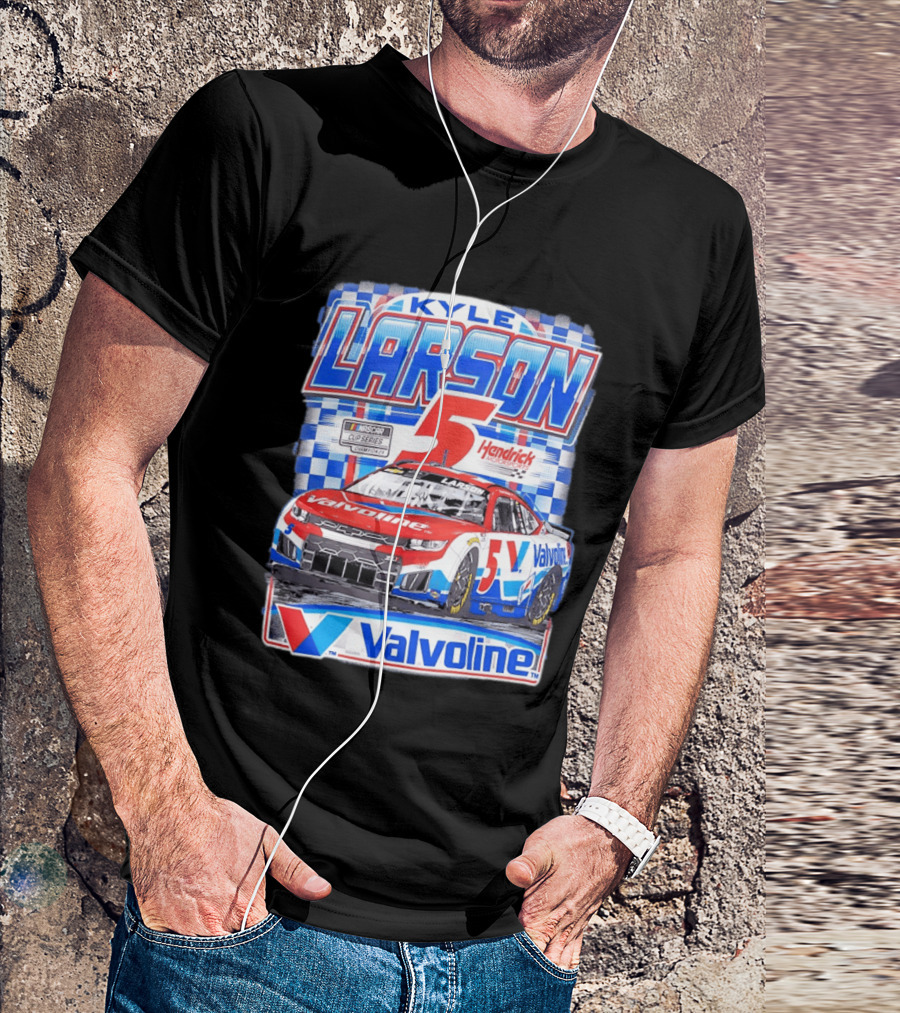 Kyle Larson 5 Valvoline Hendrick Motorsports NASCAR Cup Series Chevrolet Camaro ZL1 T-Shirt