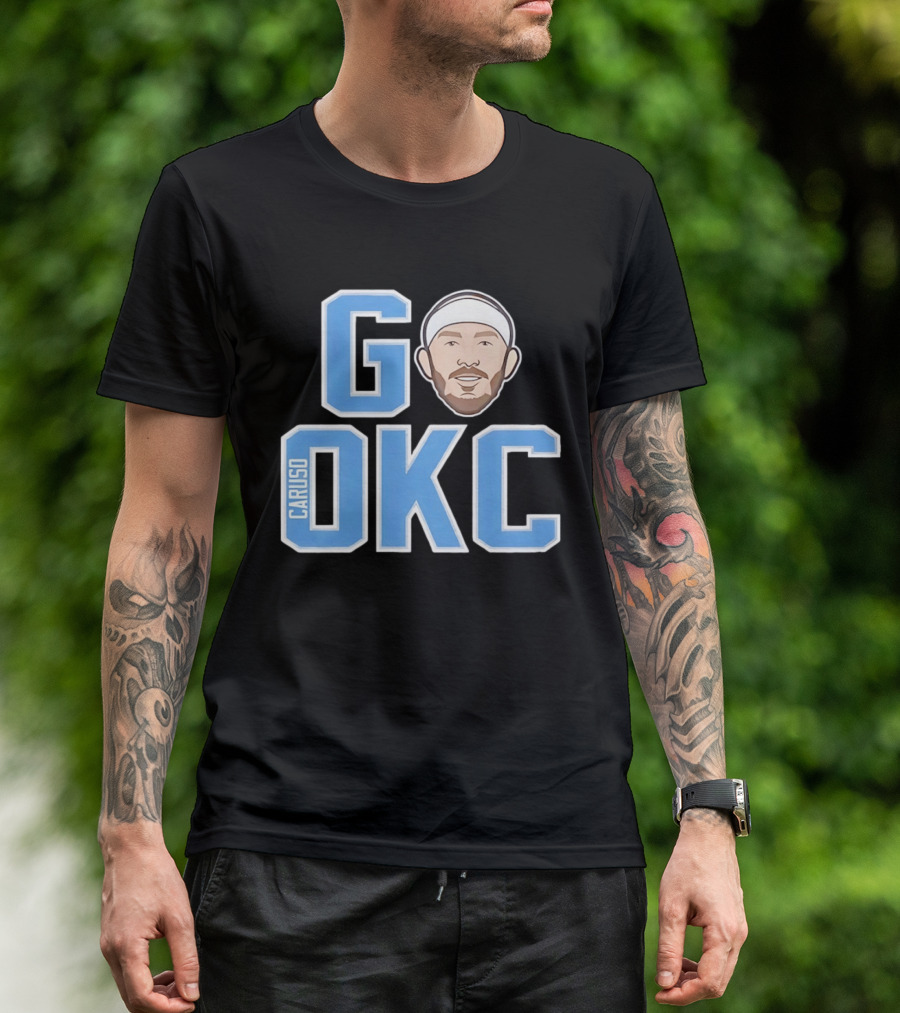 Go OKC Alex Caruso Oklahoma City Thunder T-Shirt