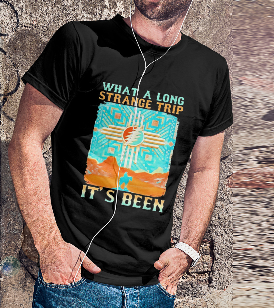 What A Long Strange Trip It's Been Grateful Dead Zia T-Shirt