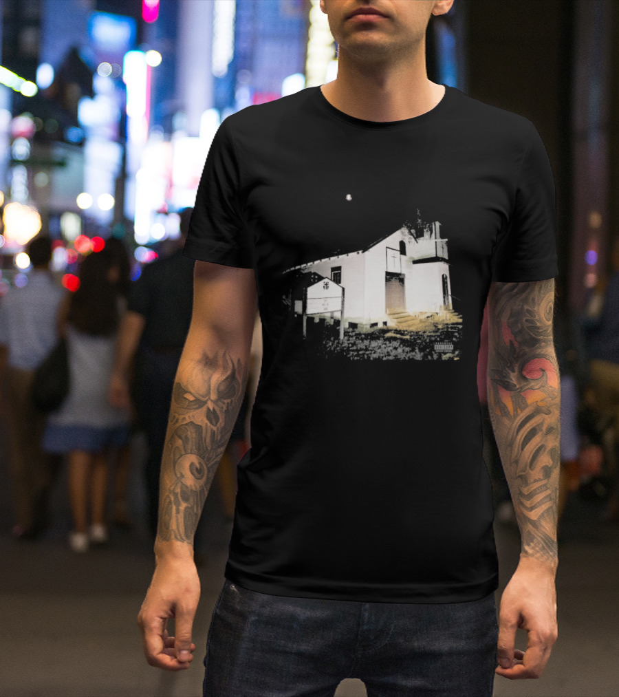 Suicideboys Thy Will Be Done Album Barn Architecture T-Shirt
