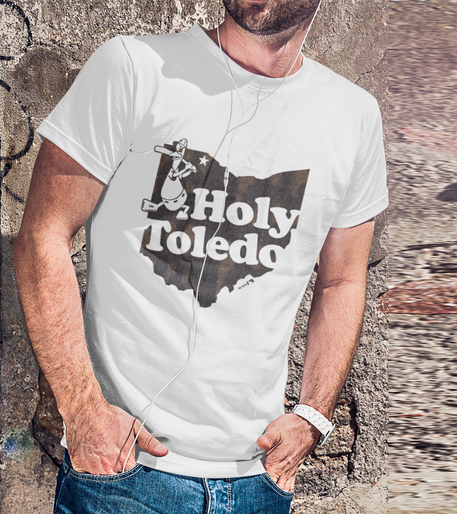 Holy Toledo Toledo Mud Hens Brand Alan T-Shirt