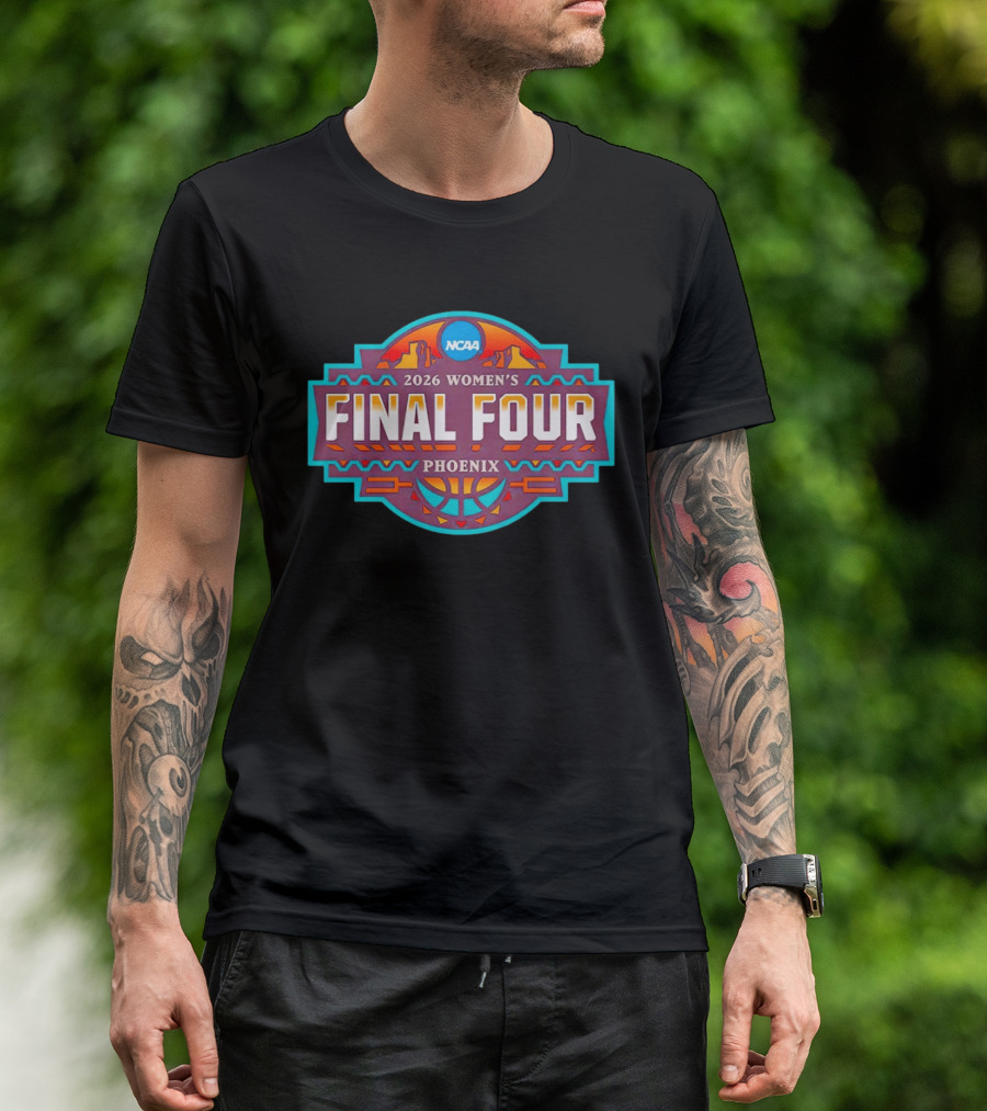 2026 NCAA Women's Final Four Phoenix Basketball Event T-Shirt