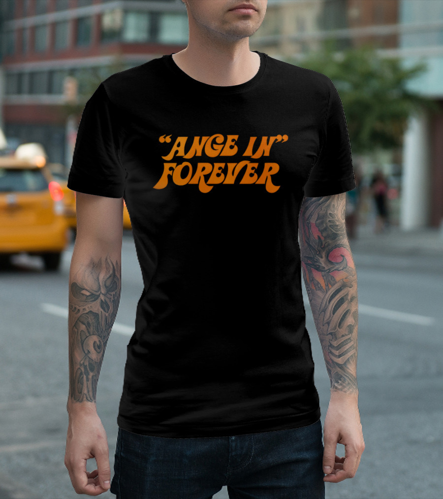 Ange In Forever Vintage Orange T-Shirt