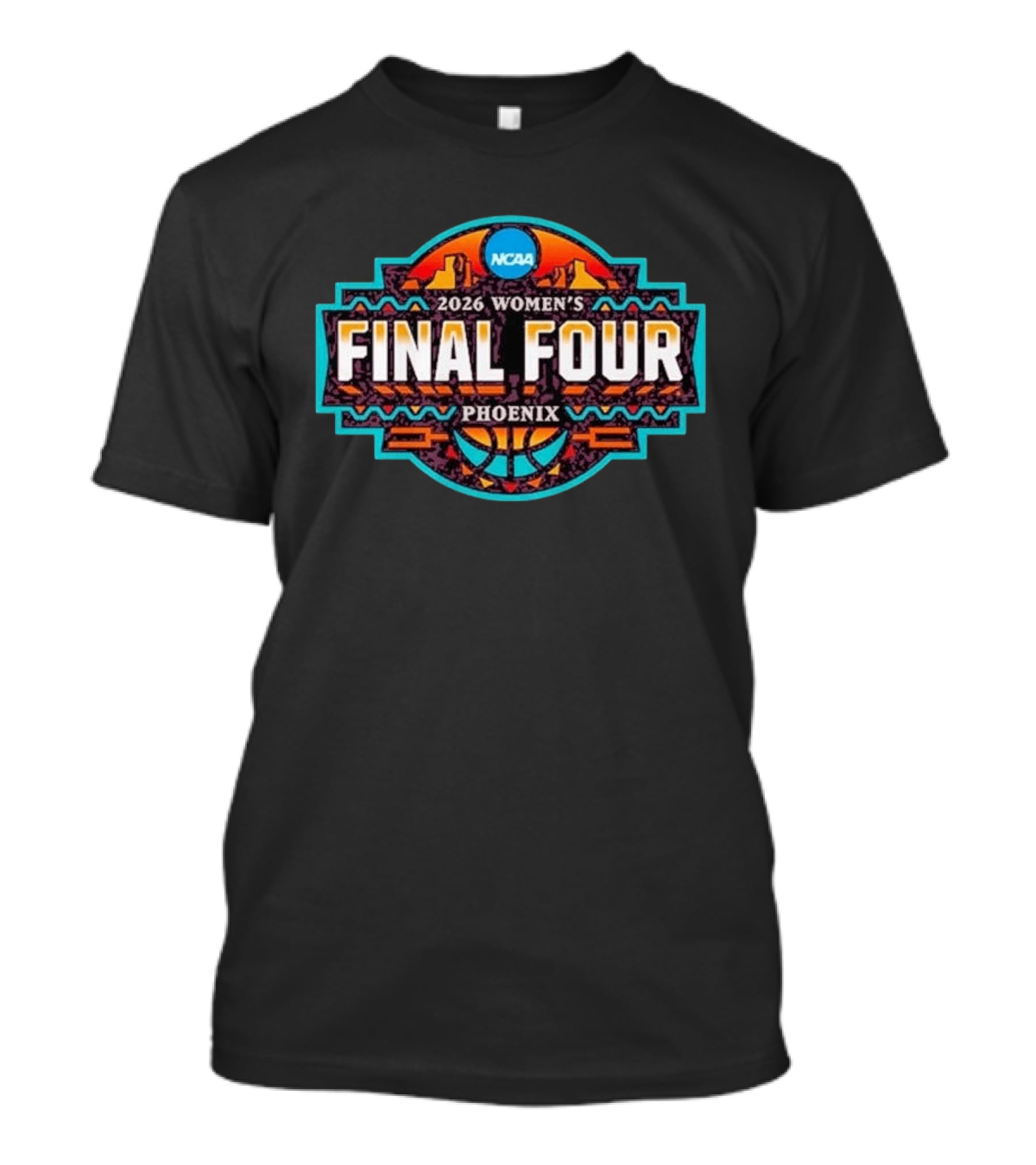 2026 NCAA Women's Final Four Phoenix Basketball Event T-Shirt