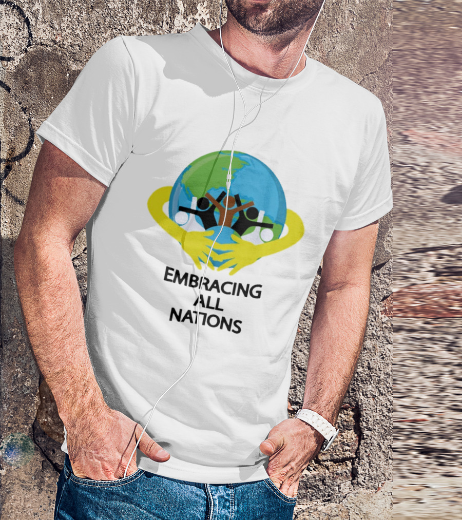 Embracing All Nations Global Unity 2026 T-Shirt