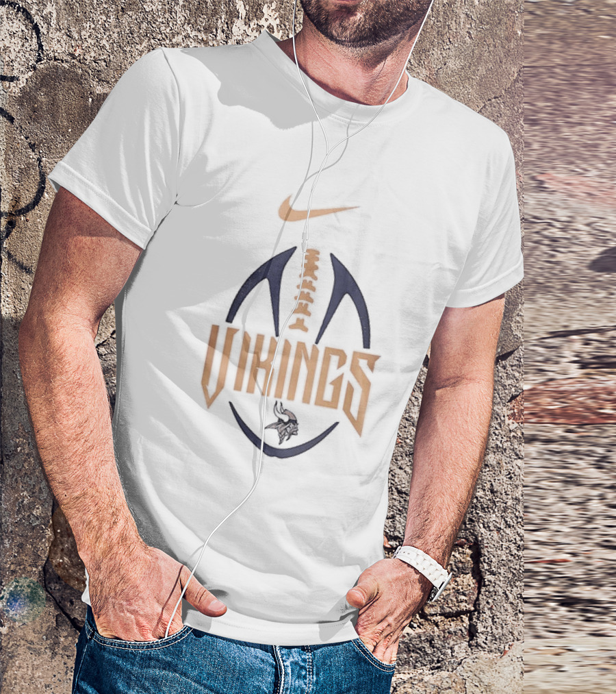 Minnesota Vikings Football Nike Collaboration T-Shirt