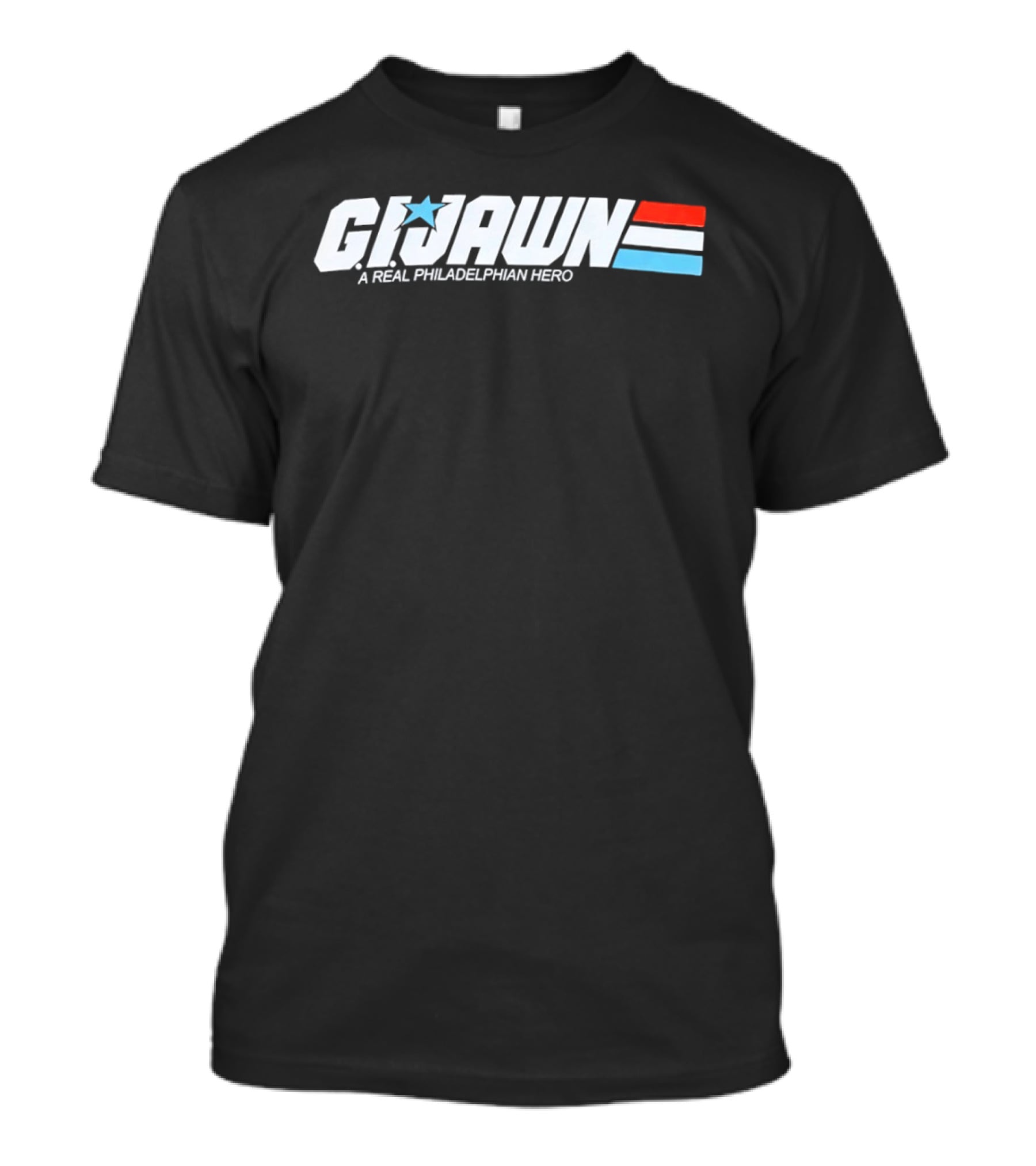 Gijawn A Real Philadelphian Hero Star Stripes T-Shirt