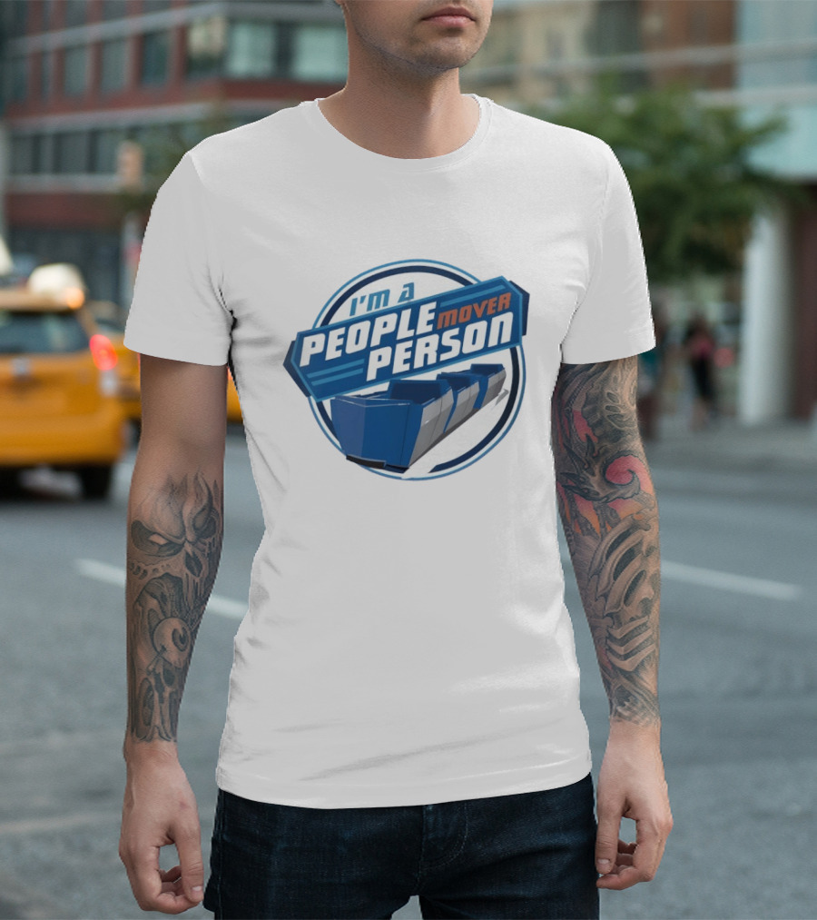 I'm A People Mover Person Retro Style Transport T-Shirt