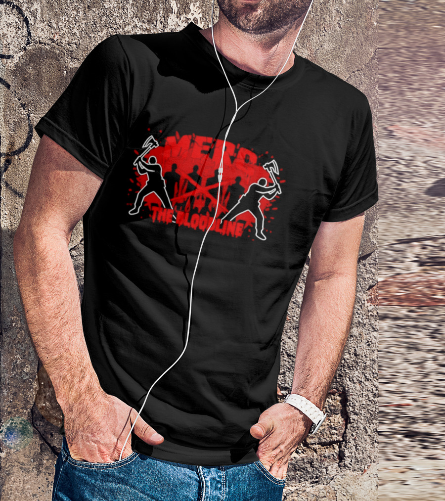 Merc The Bloodlines Axe Fighters Red T-Shirt