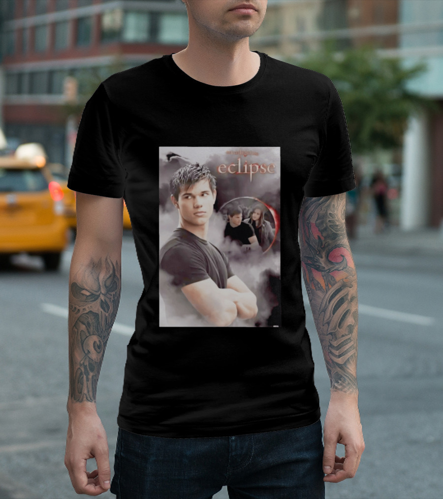 Twilight Saga Eclipse Movie Jacob Black Character Fan Favorite T-Shirt