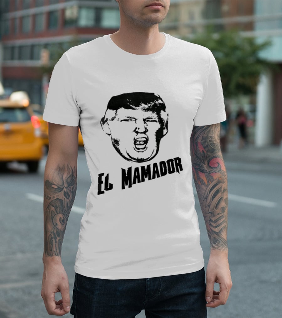 Trump El Mamador Face T-Shirt