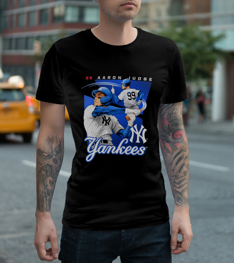 New York Yankees Aaron Judge Anime Yankees 99 T-Shirt