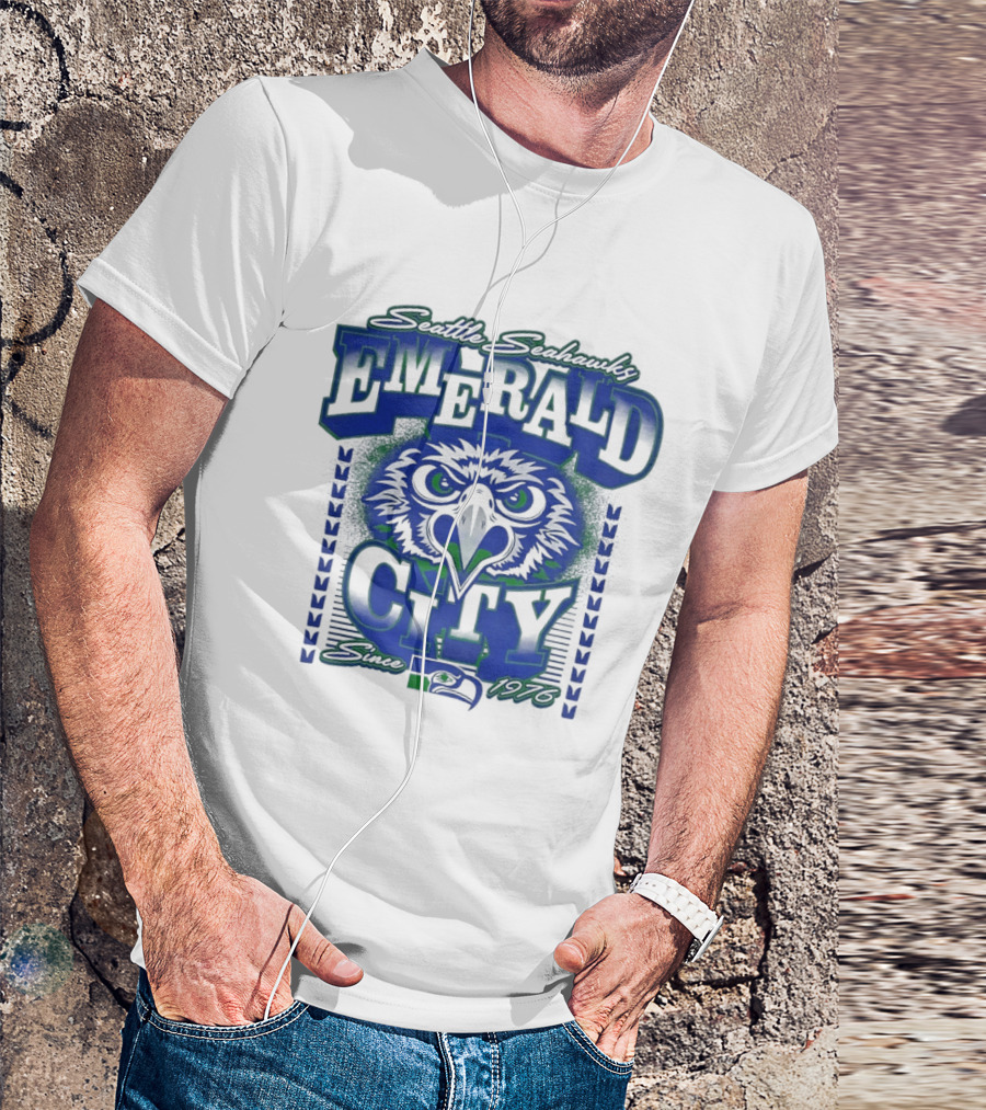 Seattle Seahawks Emerald City Since 1976 T-Shirt