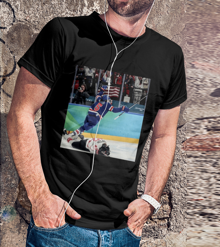 Team USA Women's Hockey Gold Win Milan 2026 Celebration T-Shirt