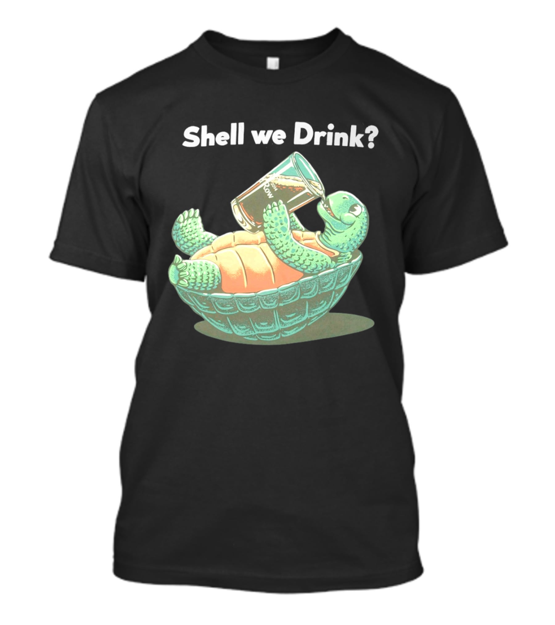 Shell We Drink Irish Party Turtle T-Shirt
