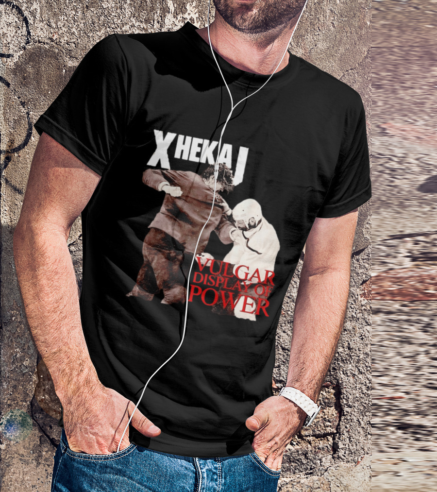 Xhekaj Vulgar Display Of Power Hockey Fight T-Shirt