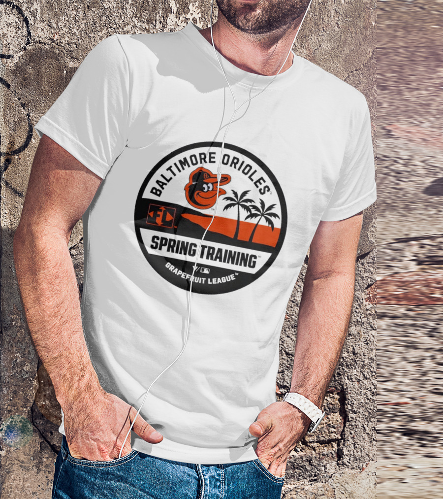 Baltimore Orioles Spring Training Cactus League Palms T-Shirt