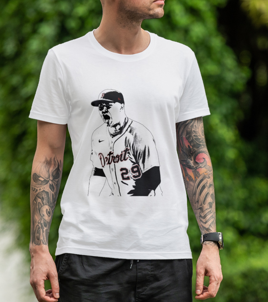 Detroit Tigers Tarik Skubal 29 Don't Tap T-Shirt