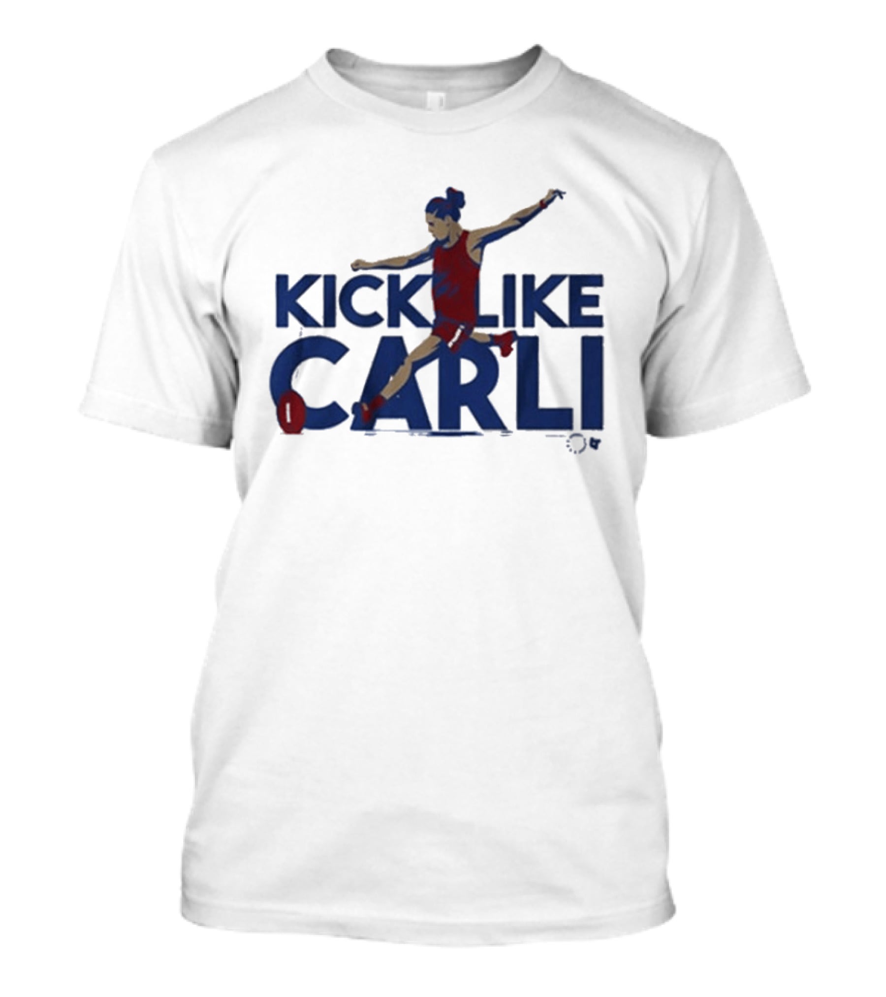 Kick Like Carli USWNT Player Soccer T-Shirt