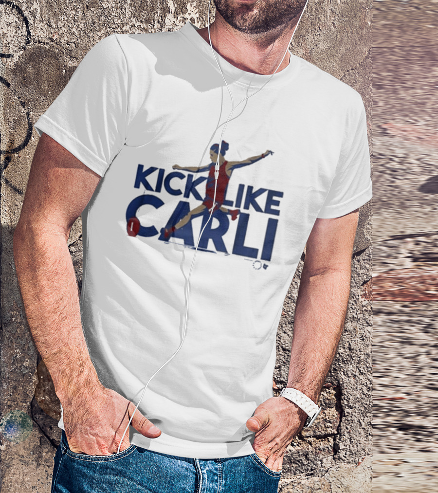 Kick Like Carli USWNT Player Soccer T-Shirt