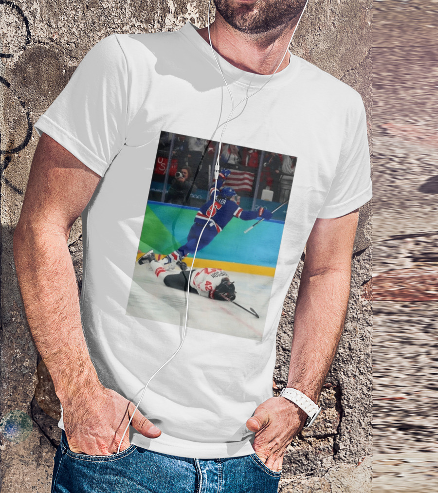 Megan Keller USA Olympic Hockey OT Goal Celebration T-Shirt