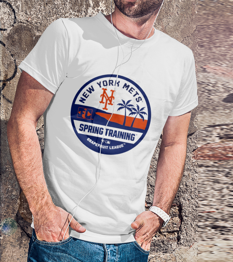New York Mets Spring Training Grapefruit League Luxe Knit T-Shirt