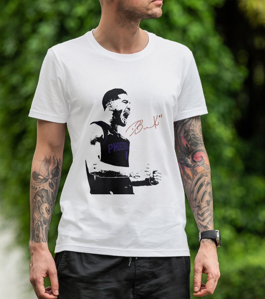 Phoenix Suns Booker Signature Don't Tap T-Shirt
