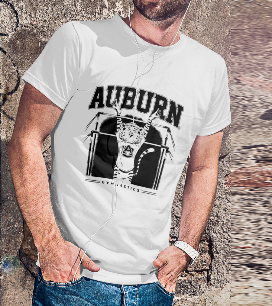 Auburn Gymnastics Tiger Bars Routine T-Shirt