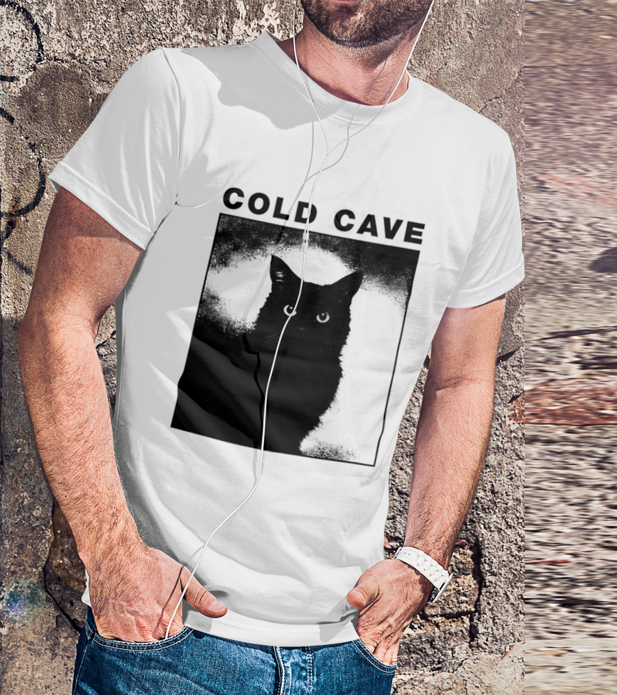 COLD CAVE Cat In Shadow T-Shirt