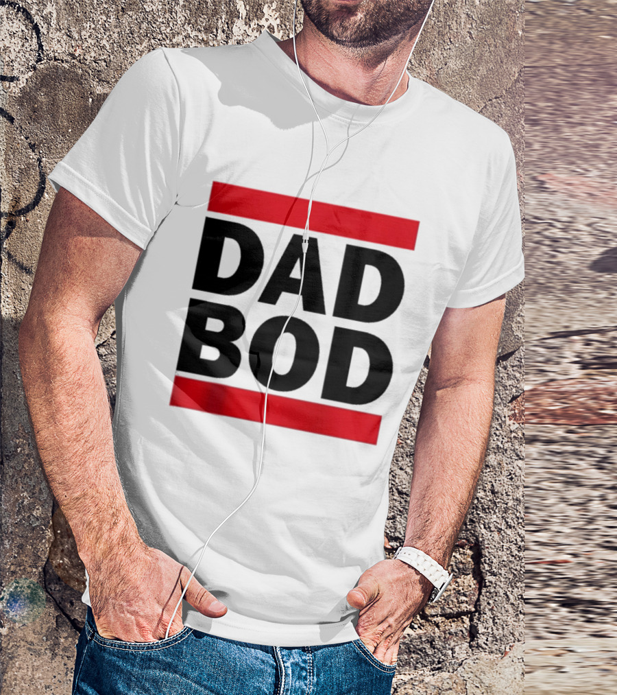Dad Bod Red Stripes T-Shirt