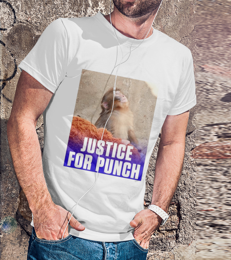 Justice For Punch Monkey T-Shirt
