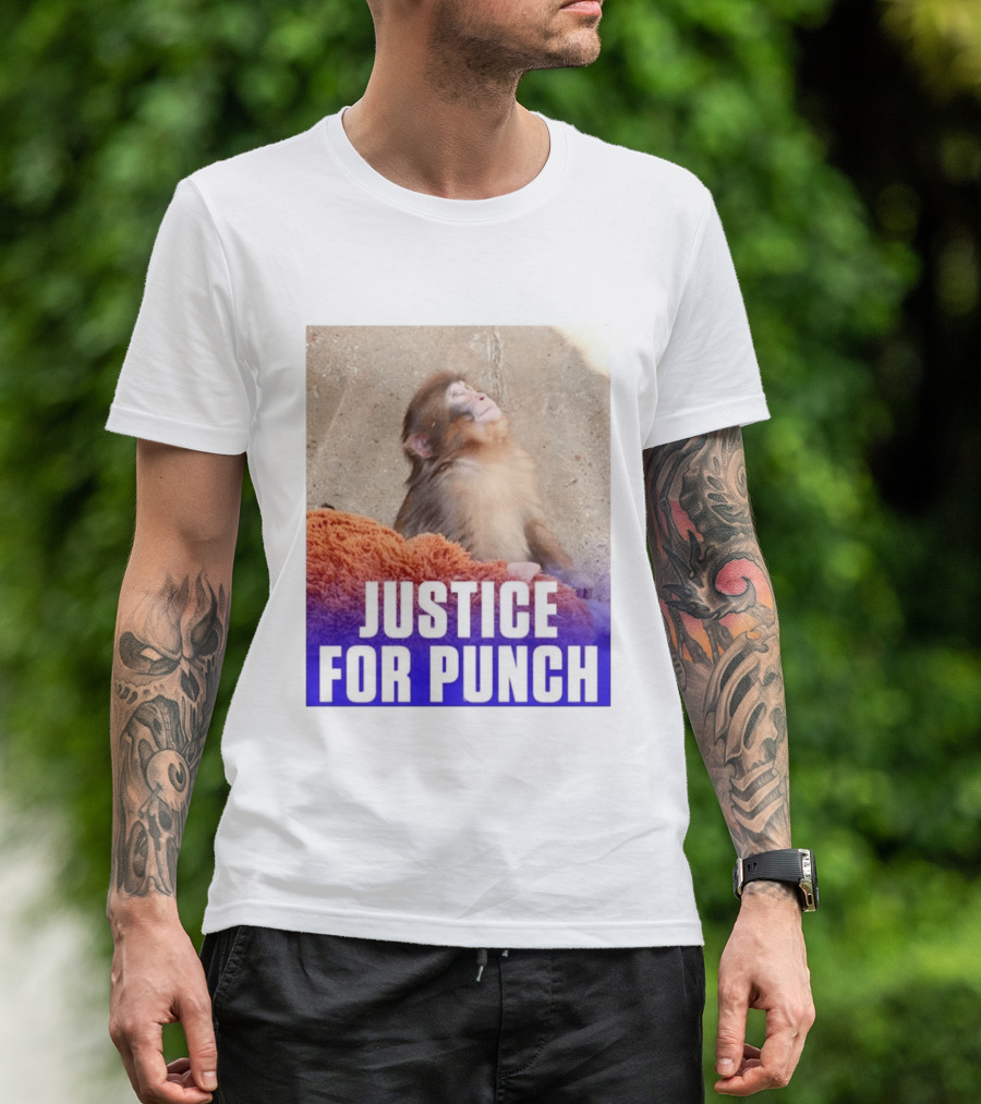 Justice For Punch Monkey T-Shirt