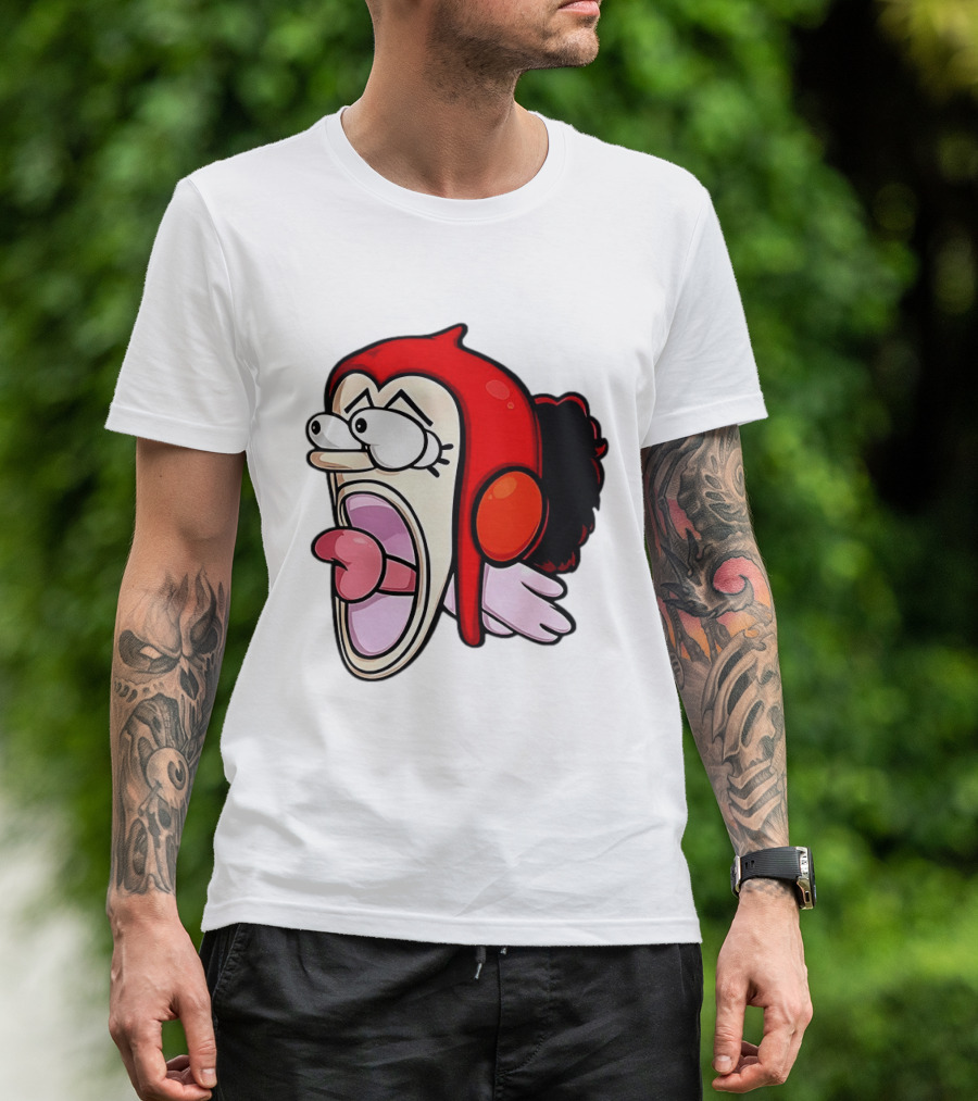 Usopp Sogeking Shout Expression Digital Drawing T-Shirt