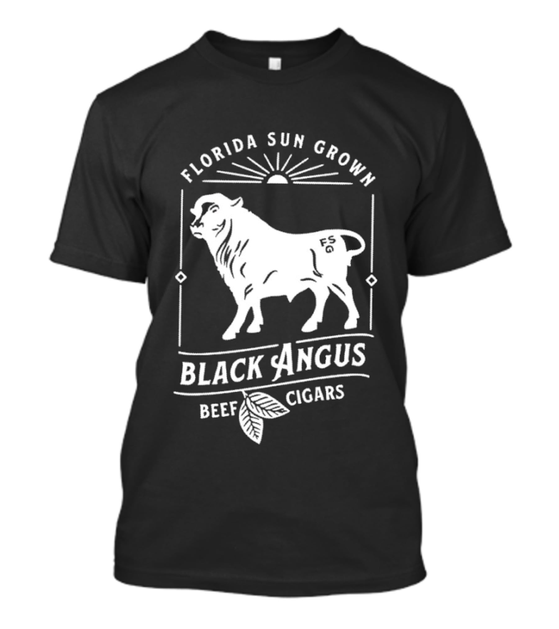 Florida Sun Grown Black Angus Beef Cigars FSG T-Shirt