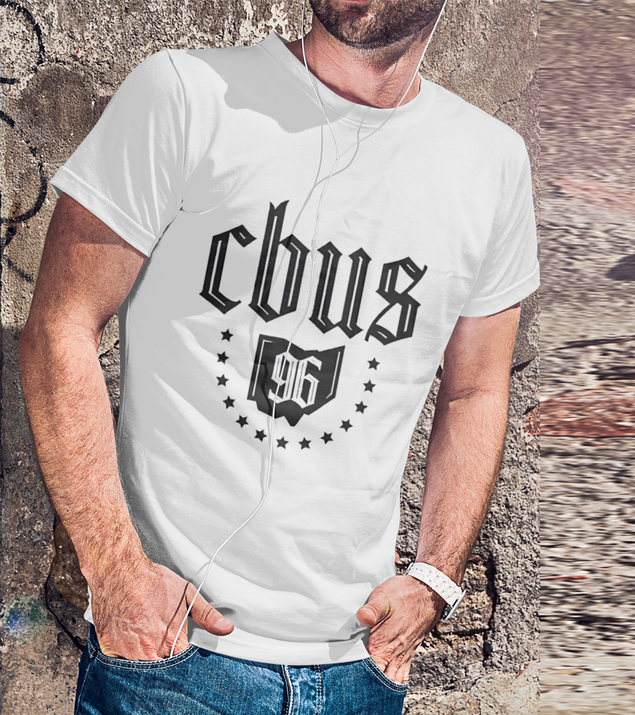 Cbus 96 Gothic Stars Ohio Shield T-Shirt