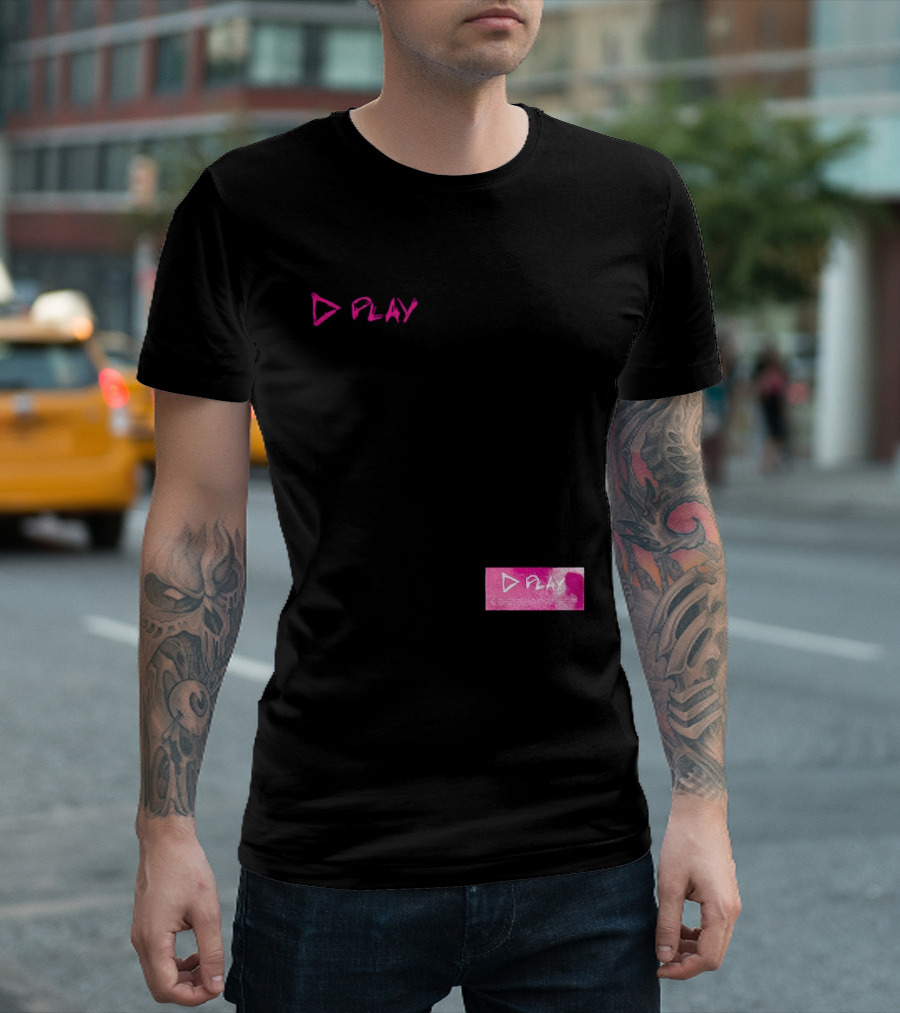 Ed Sheeran Loop Tour 2026 Play Pink T-Shirt