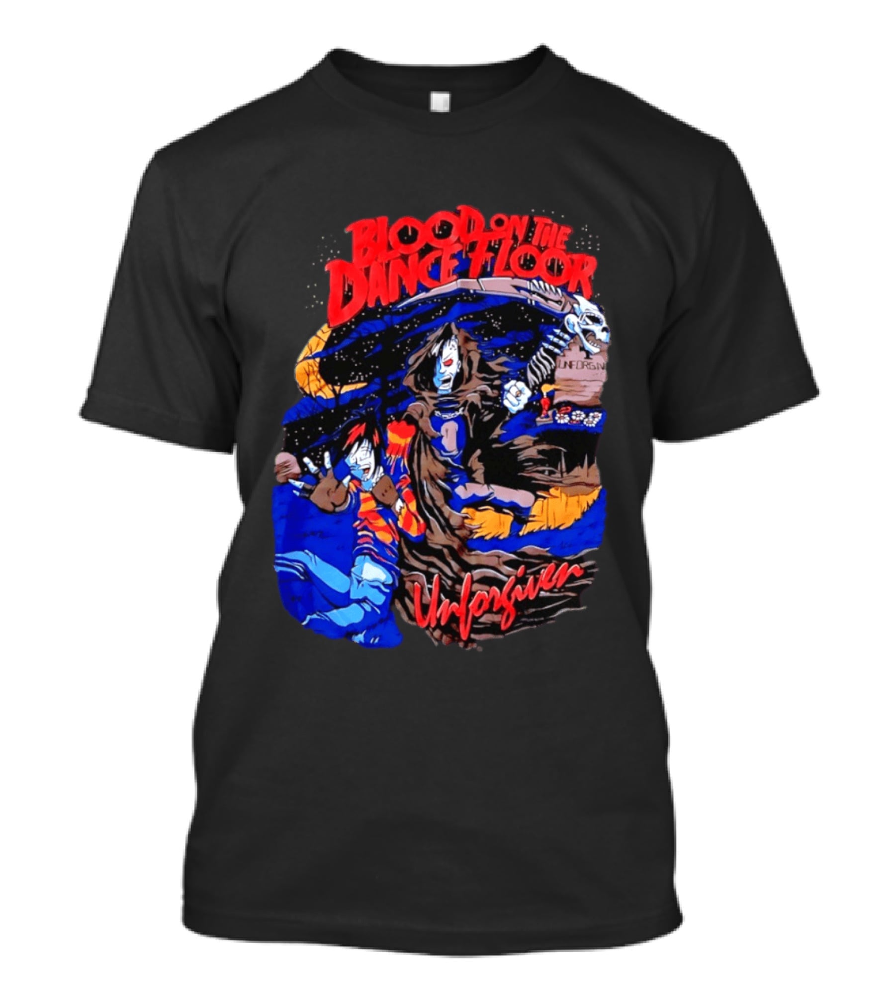 Blood On The Dance Floor Unforgiven Halloween Horror Comic T-Shirt