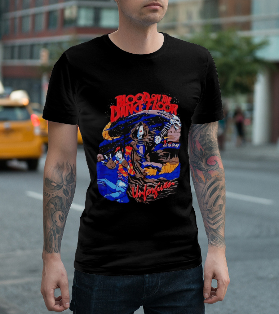Blood On The Dance Floor Unforgiven Halloween Horror Comic T-Shirt