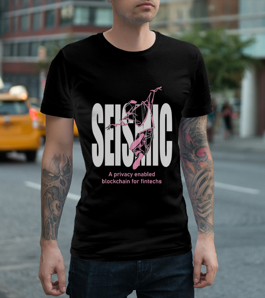 Seismic Privacy Enabled Blockchain For Fintechs T-Shirt