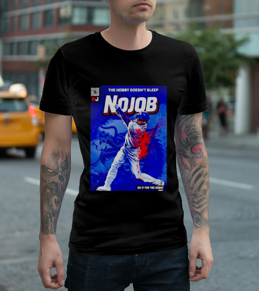 Shohei Ohtani Nojob The Hobby Doesn't Sleep Do It For The Hobby Baseball Dragon T-Shirt