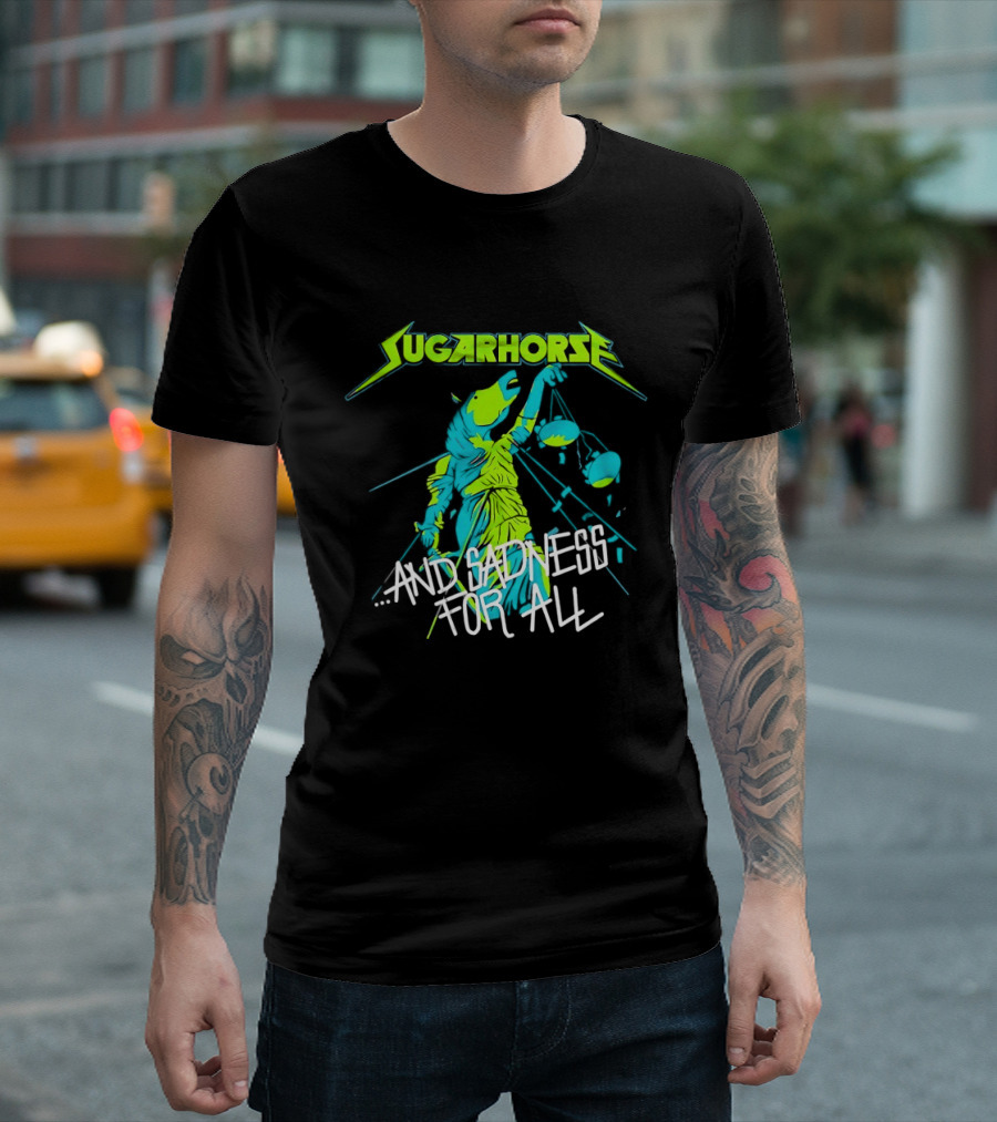 Sugarhorse And Sadness For All Statue T-Shirt