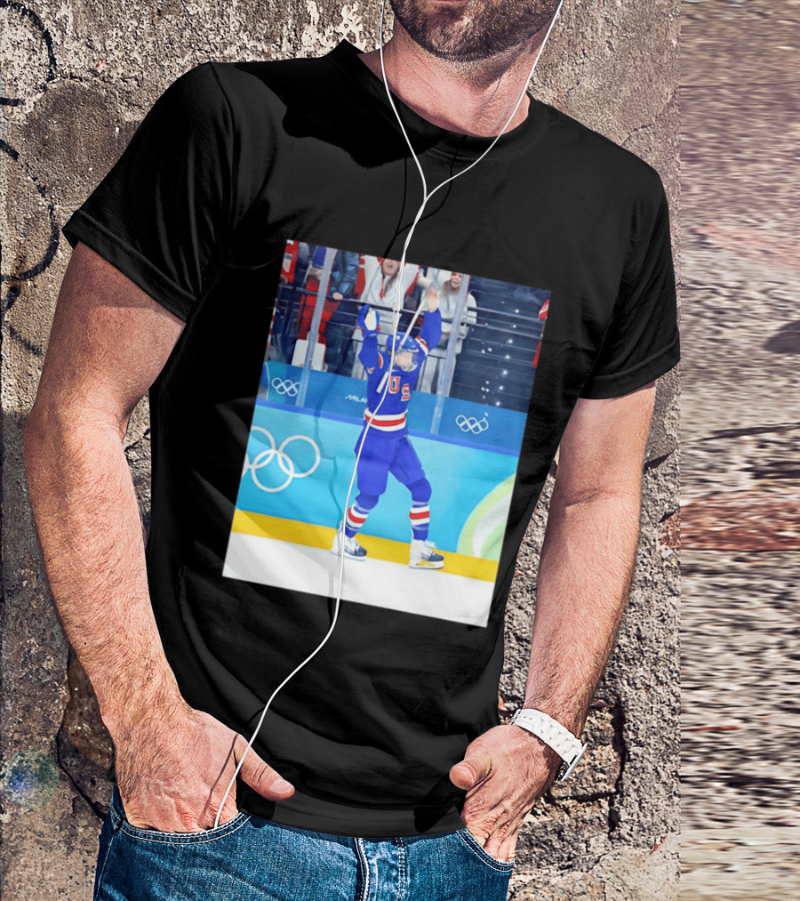 Megan Keller USA Women's Ice Hockey 2026 Olympics Celebration T-Shirt